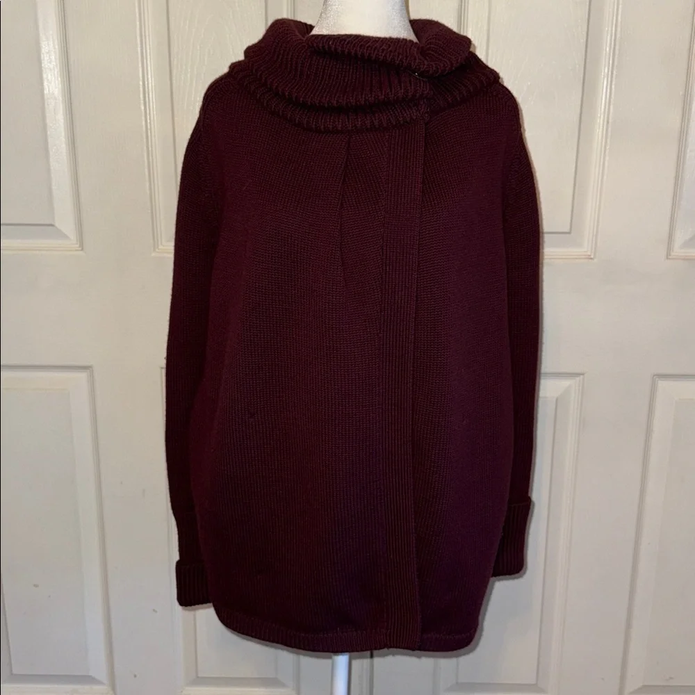 Lululemon Karma Cocoon Wrap In Burgundy